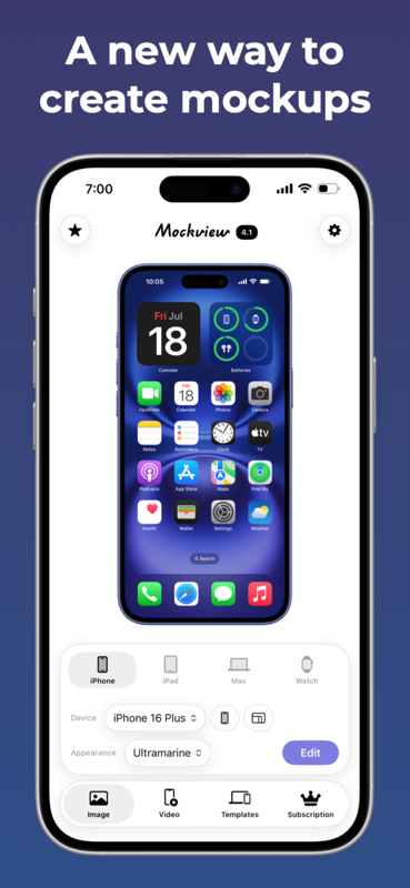 Mockview screenshot 1